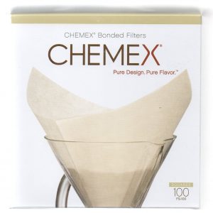 Chemex filters for making homemade coffee
