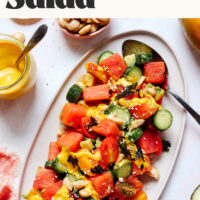 Image of spicy watermelon salad