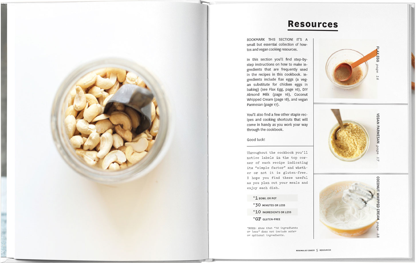 Resources section of our Everyday Cooking Cookbook