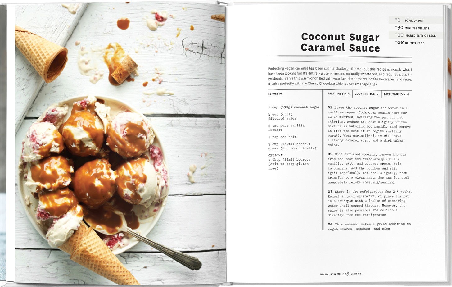 Coconut Sugar Caramel Sauce page of our Everyday Cooking Cookbook
